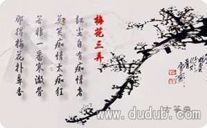古琴名曲梅花三弄