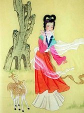国画中描绘的十位美女