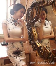 中国古典旗袍性感美人